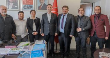 Enerji-İş Sendikası'ndan CHP Genel Merkezine Ziyaret